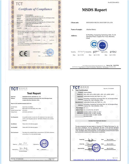 N Size 1.5V Alkaline Batteries, 5 Pack Ultra Long-Lasting MN9100/E90/LR1 Medical Battery for Medical Devices, GPS Trackers, Flashlights, Key Fobs, 10-Year Shelf Life