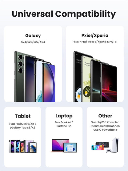 Right Angle USB C Cable 6.6FT 2-Pack, 60W USB C to USB C Cable 90 Degree Type C Cable for Iphone 17/16, Macbook Pro/Air, Ipad Pro 2022/Air 5/Mini 6, Galaxy S25/S24/S23, Pixel 10/9, Switch