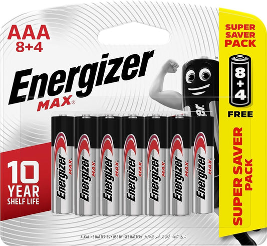 AAA Batteries, 48 Count -  MAX Premium Alkaline Triple a Battery