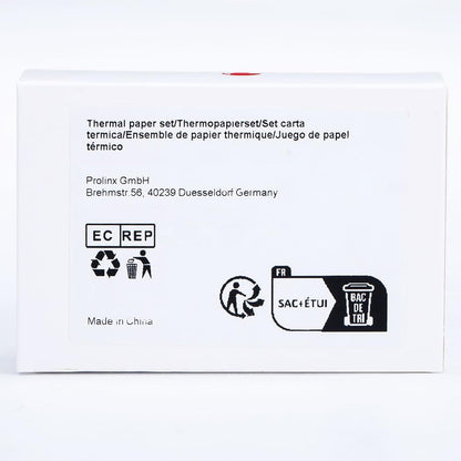 White Self-Adhesive Thermal Paper, Glossy Printable Sticker Paper Label for  M02/M02 Pro/M02S/P2S/M03/M04S Mini Sticker Printer, 50Mm X 3.5M, Diameter 28Mm, 3-Rolls, Image Time 2 Years