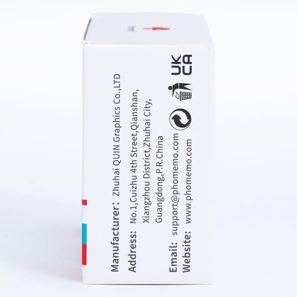 White Self-Adhesive Thermal Paper, Glossy Printable Sticker Paper Label for  M02/M02 Pro/M02S/P2S/M03/M04S Mini Sticker Printer, 50Mm X 3.5M, Diameter 28Mm, 3-Rolls, Image Time 2 Years